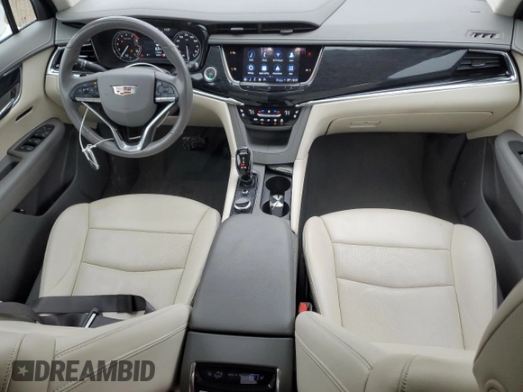 2021 Cadillac XT6 Premium Luxury with VIN 1GYKPDRS3MZ149692, listed as a Copart auction lot 47109805 with 82,004 mi miles and Salvage title. Bid and sale history available at DreamBid. Image 8.