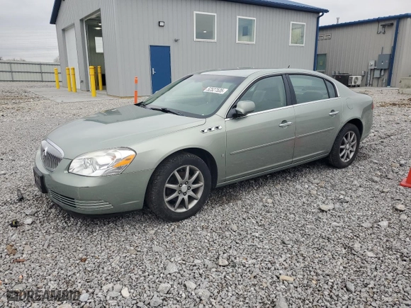 2007 Buick Lucerne V6 CXL with VIN 1G4HD57297U147928, listed as a Copart auction lot 52527535 with 88,102 mi miles and Salvage Title. Bid and sale history available at carsss.com. Image 1.