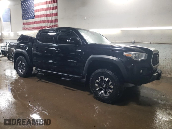 2018 Toyota Tacoma SR with VIN 3TMCZ5AN8JM157719, listed as a Copart auction lot 50548715 with 107,453 mi miles and Salvage Title. Bid and sale history available at carsss.com. Image 4.