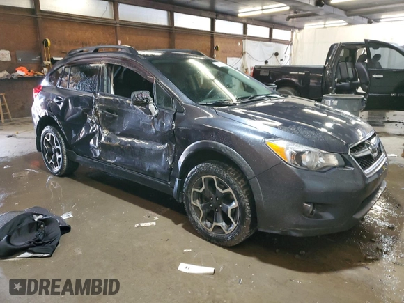 2013 Subaru Crosstrek Premium with VIN JF2GPAVC2D2859198, listed as a Copart auction lot 61672995 with 140,839 mi miles and Salvage title. Bid and sale history available at DreamBid. Image 4.