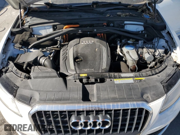 2015 Audi Q5 Hybrid Prestige with VIN WA1C8AFP5FA014053, listed as a Copart auction lot 82100654 with Not provided miles and Salvage title. Bid and sale history available at DreamBid. Image 12.