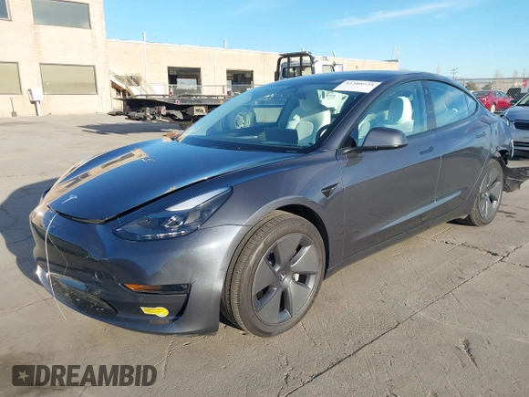 2022 Tesla Model 3 Long Range with VIN 5YJ3E1EB4NF293635, listed as a IAAI auction lot 41388234 with 28,396 mi miles and . Bid and sale history available at DreamBid. Image 20.