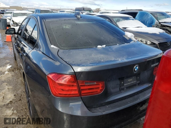 2014 BMW 3 Series 328i with VIN WBA3C1C56EK107483, listed as a Copart auction lot 47889065 with 0 mi miles and Salvage Title. Bid and sale history available at carsss.com. Image 6.