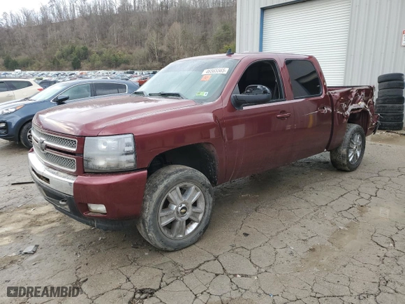 2013 Chevrolet Silverado 1500 LT with VIN 3GCPKSE75DG309328, listed as a Copart auction lot 46565565 with 0 mi miles and Salvage Title. Bid and sale history available at carsss.com. Image 1.