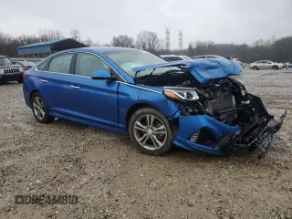 2019 Hyundai Sonata SEL with VIN 5NPE34AFXKH783387, listed as a Copart auction lot 47811045 with 132,069 mi miles and Salvage Title. Bid and sale history available at DreamBid. Image 4.