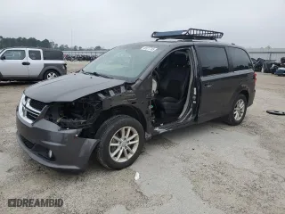 2019 Dodge Grand Caravan SXT with VIN 2C4RDGCG9KR662326, listed as a Copart auction lot 45977785 with 32,671 mi miles and Salvage Title. Bid and sale history available at carsss.com. Image 1.