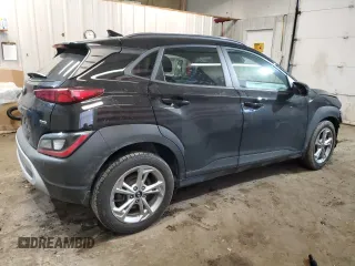 2022 Hyundai Kona SEL with VIN KM8K6CAB0NU818879, listed as a Copart auction lot 48735765 with 48,914 mi miles and Salvage Title. Bid and sale history available at DreamBid. Image 3.