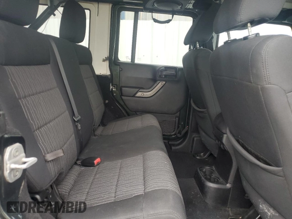 2012 Jeep Wrangler Unlimited Sport with VIN 1C4HJWDG8CL122067, listed as a Copart auction lot 58549805 with 124,658 mi miles and Clean title. Bid and sale history available at DreamBid. Image 11.