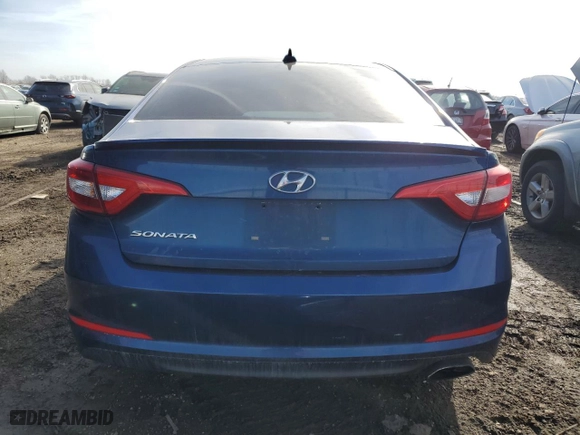 2015 Hyundai Sonata 2.4L SE with VIN 5NPE24AF3FH064412, listed as a Copart auction lot 48223215 with 212,359 mi miles and Salvage Title. Bid and sale history available at carsss.com. Image 6.