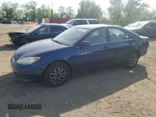 2006 Toyota Camry STD with VIN 4T1BE30K56U115252, listed as a Copart auction lot 54950755 with 164,116 mi miles and Salvage Title. Bid and sale history available at DreamBid. Image 1.