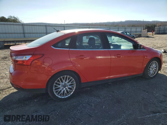 2012 Ford Focus SEL with VIN 1FAHP3H2XCL367292, listed as a Copart auction lot 49845825 with 123,327 mi miles and Salvage Title. Bid and sale history available at carsss.com. Image 3.
