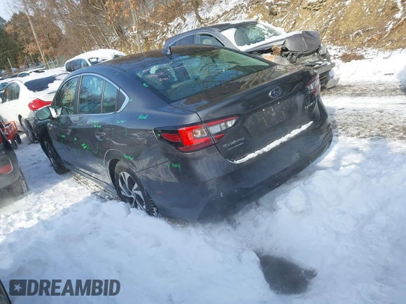 2021 Subaru Legacy Premium with VIN 4S3BWAD60M3002914, listed as a IAAI auction lot 41354764 with 56,475 mi miles and . Bid and sale history available at DreamBid. Image 3.