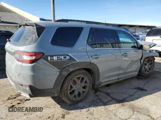 2023 Honda Pilot Elite z VIN 5FNYG1H89PB025683, wystawiony jako Copart lot #43177495 z przebiegiem Nie podano mil oraz Szkoda całkowita • Salvage title. Historia ofert i sprzedaży dostępna na DreamBid. Obrazek 3.