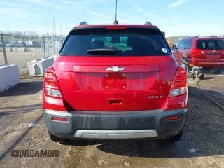 2015 Chevrolet Trax LT with VIN KL7CJLSB4FB110554, listed as a IAAI auction lot 42000016 with 125,959 mi miles. Bid and sale history available at carsss.com. Image 16.