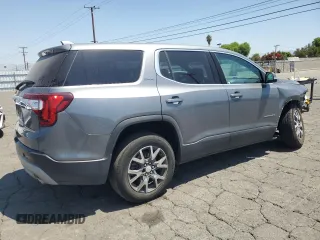 2021 GMC Acadia SLE with VIN 1GKKNKLA5MZ175943, listed as a Copart auction lot 62911585 with 58,187 mi miles and Salvage title. Bid and sale history available at DreamBid. Image 3.