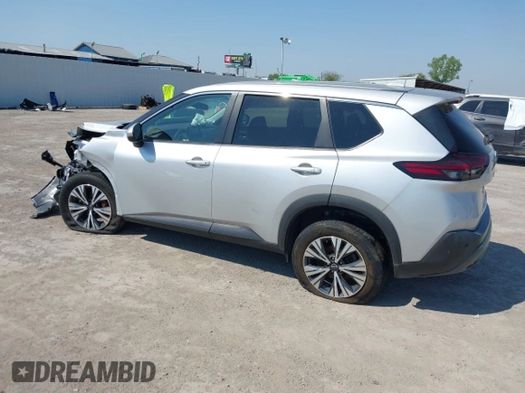 2022 Nissan Rogue SV with VIN 5N1BT3BB1NC708873, listed as a IAAI auction lot 40524996 with 59,684 mi miles. Bid and sale history available at carsss.com. Image 15.