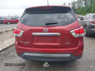 2013 Nissan Pathfinder SV with VIN 5N1AR2MM1DC678209, listed as a IAAI auction lot 42138615 with 200,000 mi miles and . Bid and sale history available at DreamBid. Image 16.