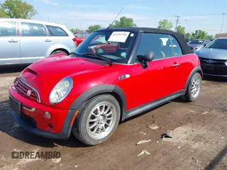 2006 MINI Convertible S with VIN WMWRH33596TK58563, listed as a IAAI auction lot 42210790 with 102,476 mi miles and . Bid and sale history available at DreamBid. Image 17.