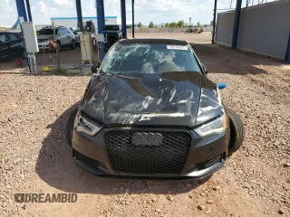 2015 Audi A3 Premium with VIN WAUACGFF2F1012988, listed as a Copart auction lot 59514345 with 80,249 mi miles and Salvage title. Bid and sale history available at DreamBid. Image 5.