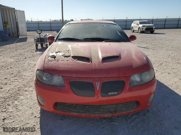 2005 Pontiac GTO with VIN 6G2VX12U95L427522, listed as a Copart auction lot 77687754 with 0 mi miles and Salvage Title. Bid and sale history available at carsss.com. Image 5.