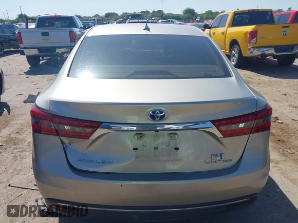 2016 Toyota Avalon Hybrid XLE Premium with VIN 4T1BD1EB5GU050453, listed as a IAAI auction lot 41993274 with 83,868 mi miles. Bid and sale history available at carsss.com. Image 15.