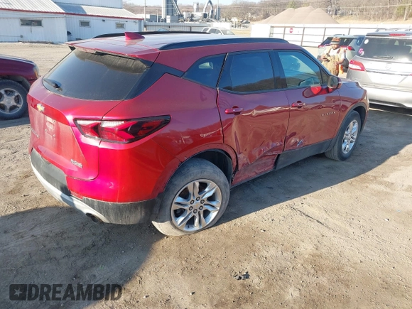 2021 Chevrolet Blazer LT с VIN 3GNKBHRS3MS574622, выставлен на аукционе IAAI как лот 41756894 с пробегом 75 626 миль миль и . История ставок и продаж доступна на DreamBid. Изображение 4.