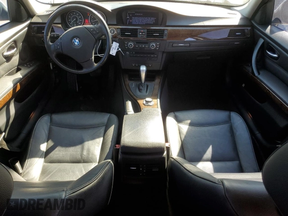 2009 BMW 3 Series 335i with VIN WBAPM73559E191995, listed as a Copart auction lot 48513075 with 150,056 mi miles and Salvage title. Bid and sale history available at DreamBid. Image 8.