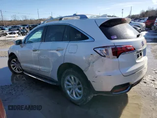 2018 Acura RDX w/Technology Pkg with VIN 5J8TB4H53JL009727, listed as a Copart auction lot 47207775 with 0 mi miles and Salvage Title. Bid and sale history available at carsss.com. Image 2.