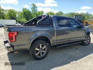 2015 Ford F-150 XLT с VIN 1FTEW1EF2FFA70032, выставлен на аукционе Copart как лот 55886755 с пробегом 160 316 миль миль и Списание • Salvage title. История ставок и продаж доступна на DreamBid. Изображение 3.