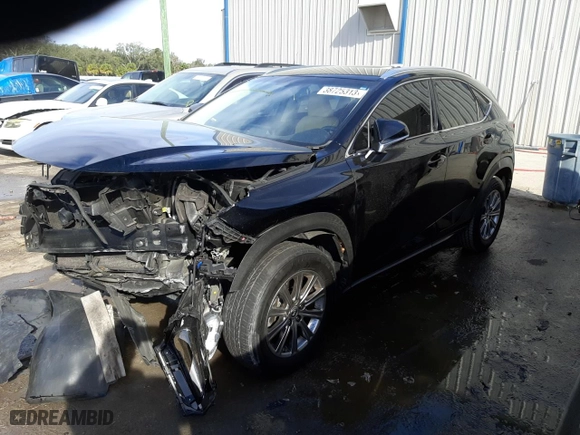 2015 Lexus NX 200t with VIN JTJYARBZ2F2014248, listed as a Copart auction lot 38725313 with 104,207 mi miles. Bid and sale history available at carsss.com. Image 1.