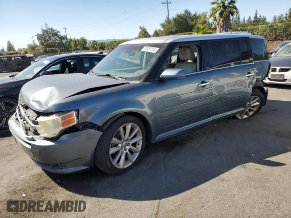 2010 Ford Flex SEL w/Ecoboost with VIN 2FMHK6CT8ABA91665, listed as a Copart auction lot 70151714 with 183,732 mi miles and Salvage Title. Bid and sale history available at carsss.com. Image 1.