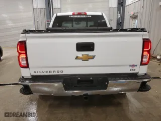 2018 Chevrolet Silverado 1500 LTZ with VIN 3GCUKSEC3JG367787, listed as a Copart auction lot 81201364 with 76,738 mi miles and Salvage Title. Bid and sale history available at carsss.com. Image 6.