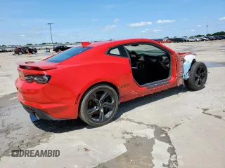 2019 Chevrolet Camaro 2SS z VIN 1G1FH1R75K0109901, wystawiony jako Copart lot #58935625 z przebiegiem Nie podano mil oraz Szkoda całkowita • Salvage title. Historia ofert i sprzedaży dostępna na DreamBid. Obrazek 3.