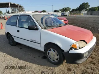 1994 Suzuki Swift z VIN JS2AC35SXR5101107, wystawiony jako Copart lot #75097084 z przebiegiem 78 924 mil mil oraz Szkody całkowita. Historia ofert i sprzedaży dostępna na DreamBid. Obrazek 4.
