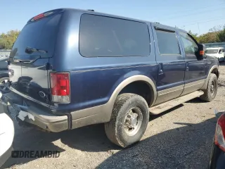 2003 Ford Excursion Eddie Bauer z VIN 1FMNU45S13EB44882, wystawiony jako Copart lot #72880424 z przebiegiem 215 341 mil mil oraz Czysty tytuł • Clean title. Historia ofert i sprzedaży dostępna na DreamBid. Obrazek 3.