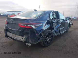 2021 Toyota Camry SE Nightshade with VIN 4T1G11AK4MU483214, listed as a IAAI auction lot 41487326 with 102,205 mi miles and . Bid and sale history available at DreamBid. Image 4.