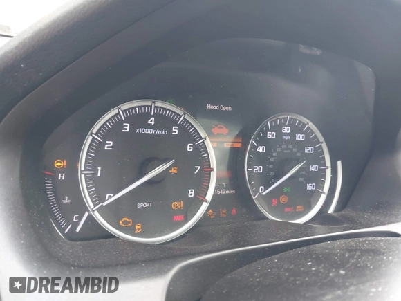 2019 Acura TLX with VIN 19UUB2F39KA009156, listed as a IAAI auction lot 41777615 with 111,540 mi miles and . Bid and sale history available at DreamBid. Image 7.