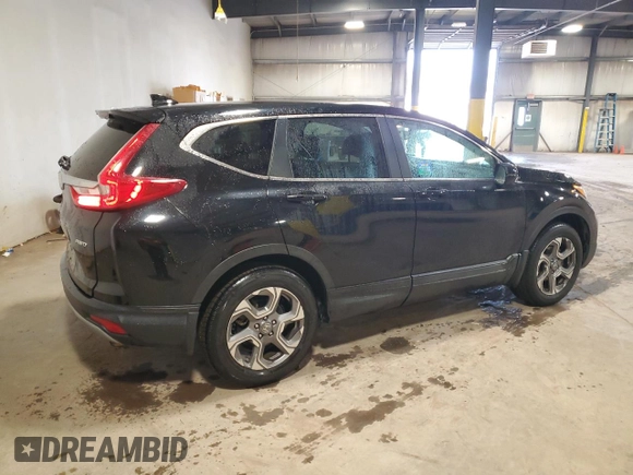 2017 Honda CR-V EX-L with VIN 2HKRW2H80HH658234, listed as a Copart auction lot 54059045 with 59,810 mi miles and Salvage Title. Bid and sale history available at carsss.com. Image 3.
