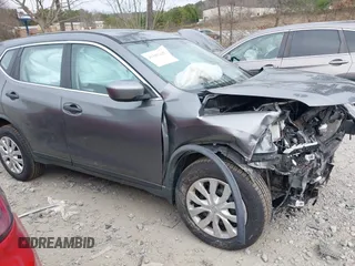 2016 Nissan Rogue S with VIN JN8AT2MV6GW131099, listed as a IAAI auction lot 41185415 with 107,302 mi miles. Bid and sale history available at carsss.com. Image 13.
