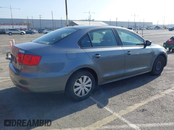 2012 Volkswagen Jetta S with VIN 3VW2K7AJ3CM367461, listed as a IAAI auction lot 42522435 with 159,113 mi miles and . Bid and sale history available at DreamBid. Image 4.