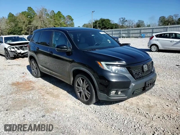2019 Honda Passport EX-L with VIN 5FNYF7H58KB004635, listed as a Copart auction lot 87083684 with 61,022 mi miles and Salvage Title. Bid and sale history available at carsss.com. Image 12.