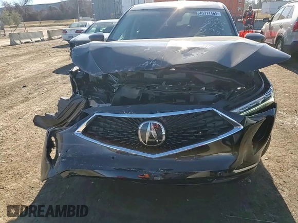 2023 Acura MDX w/Technology Package with VIN 5J8YE1H43PL032761, listed as a Copart auction lot 46911465 with 19,092 mi miles and Salvage Title. Bid and sale history available at carsss.com. Image 12.