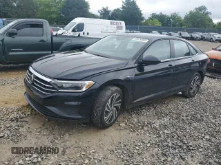 2021 Volkswagen Jetta SEL с VIN 3VWE57BU5MM013374, выставлен на аукционе Copart как лот 58579395 с пробегом 50 968 миль миль и Чистый • Clean title. История ставок и продаж доступна на DreamBid. Изображение 1.