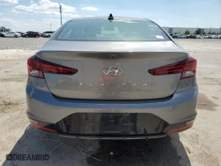 2019 Hyundai Elantra SEL with VIN 5NPD84LF2KH453561, listed as a Copart auction lot 50609705 with 81,647 mi miles and Salvage Title. Bid and sale history available at carsss.com. Image 6.