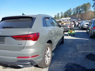 2021 Audi Q3 S line Premium with VIN WA1DECF39M1039802, listed as a IAAI auction lot 41663221 with 50,455 mi miles. Bid and sale history available at carsss.com. Image 4.