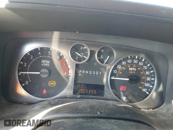 2006 Hummer H3 with VIN 5GTDN136X68105270, listed as a Copart auction lot 41430085 with 207,143 mi miles and Salvage Title. Bid and sale history available at DreamBid. Image 9.