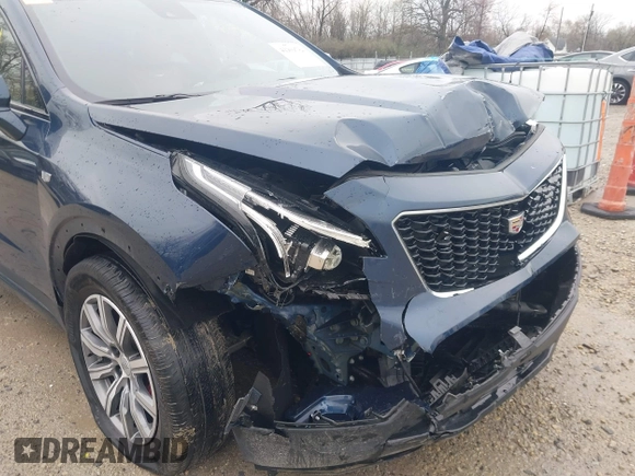 2021 Cadillac XT4 AWD Sport with VIN 1GYFZFR45MF053573, listed as a IAAI auction lot 41909784 with 36,309 mi miles and . Bid and sale history available at DreamBid. Image 17.