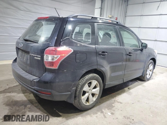 2015 Subaru Forester 2.5i with VIN JF2SJABC5FH470880, listed as a Copart auction lot 48272685 with 123,857 mi miles and Salvage Title. Bid and sale history available at DreamBid. Image 3.