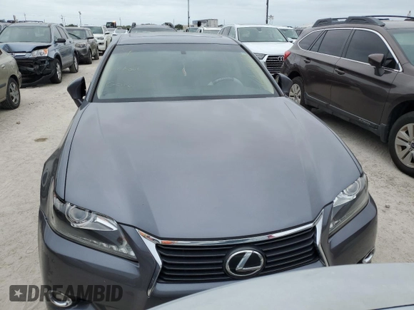 2015 Lexus GS 350 with VIN JTHCE1BL6FA009931, listed as a Copart auction lot 76609264 with Not Provided miles and Salvage Title. Bid and sale history available at DreamBid. Image 5.