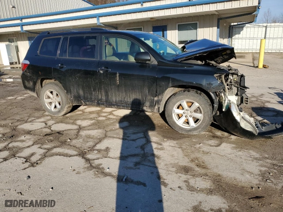 2010 Toyota Highlander SE with VIN 5TDJK3EH8AS030778, listed as a Copart auction lot 43238455 with 0 mi miles and Salvage Title. Bid and sale history available at carsss.com. Image 4.